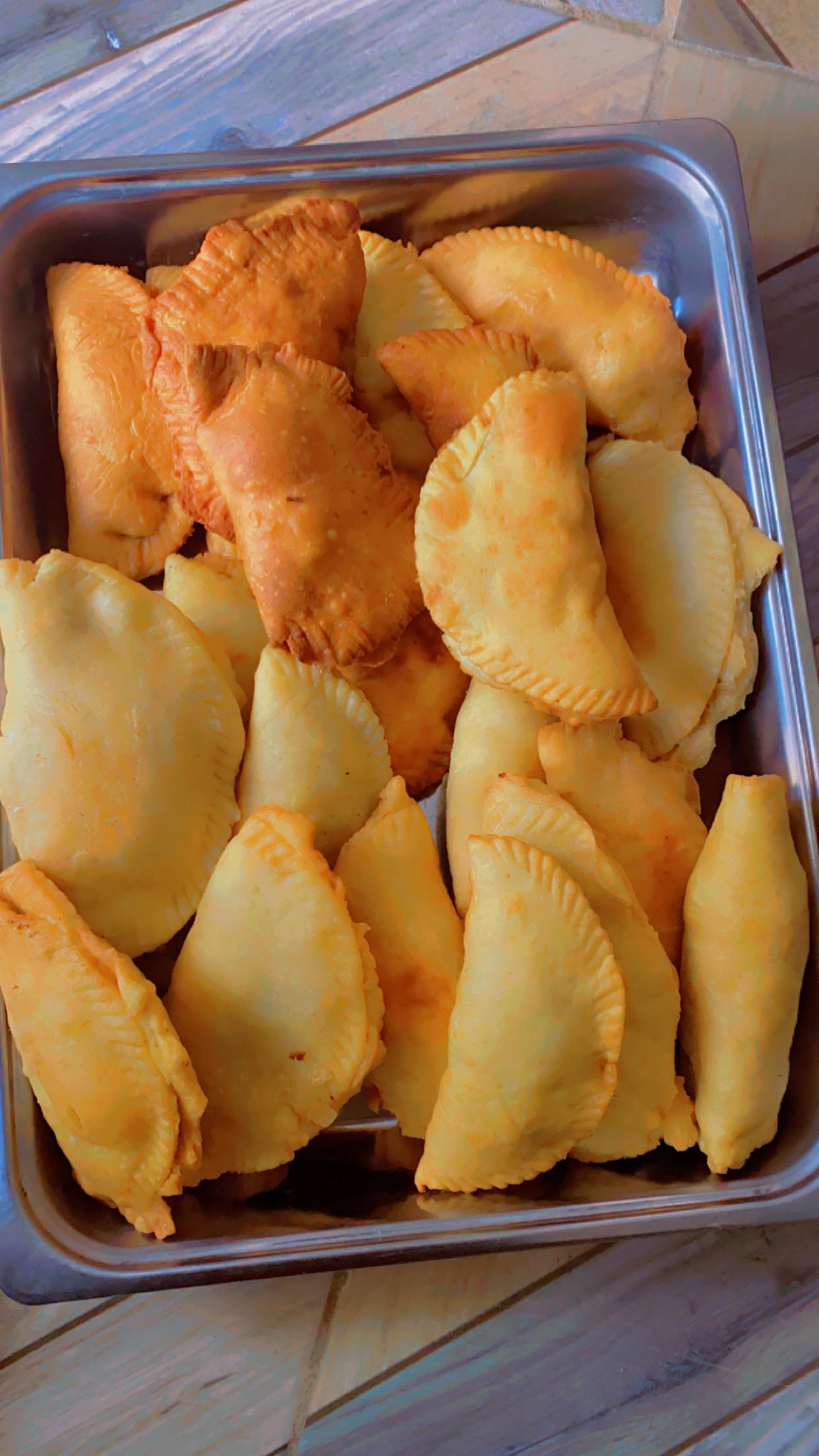 Fresh Nigerian meat pies